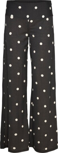Gina Tricot Wide Leg Trousers   Black   S