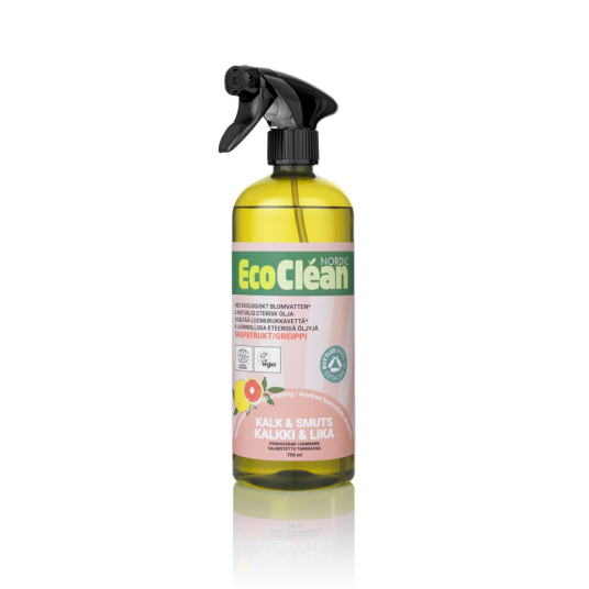 Eco clean anti kalk grapefrukt 750 ml Eco clean anti kalk grapefrukt 750 ml