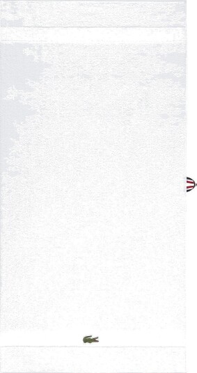 Lacoste Home Lcasual Handtowel - BLANC - 55X100 cm
