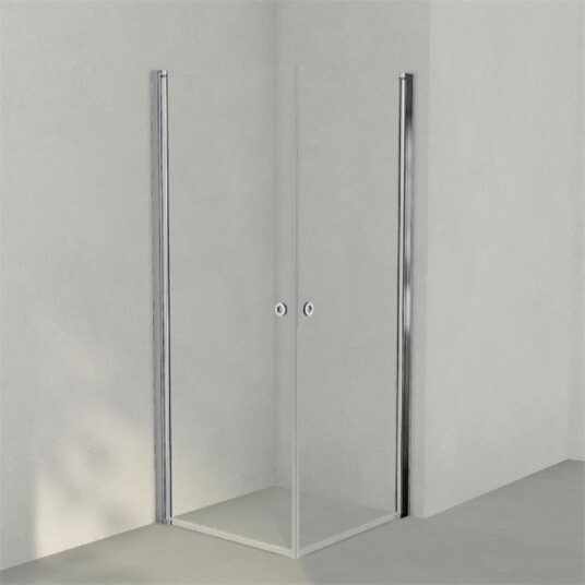 INR Iconic Nordic Rooms Dusjhjørne Linc Angel Original, Klart Glass, Timeless Glass Krom / 80x80cm INR Iconic Nordic Rooms Dusjhjørne Linc Angel Original, Klart Glass, Timeless Glass Krom / 80x80cm