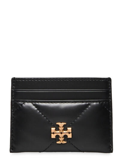 Tory Burch Kira Diamond Quilt Card Case - Black - ONE SIZE Tory Burch Kira Diamond Quilt Card Case - Black - ONE SIZE