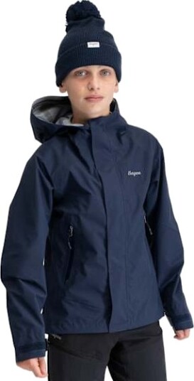 Bergans Juniors" 3L Shell Jacket Navy Blue 164 Bergans Juniors" 3L Shell Jacket Navy Blue 164