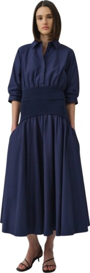 Simkhai Ovie midi skirt XS blå dame Simkhai Ovie midi skirt XS blå dame