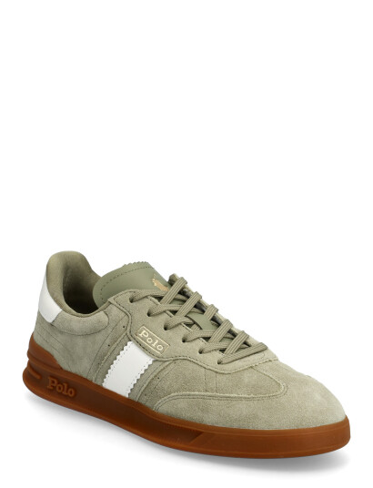 Polo Ralph Lauren Heritage Aera Suede Sneaker Green 38 Polo Ralph Lauren Heritage Aera Suede Sneaker Green 38