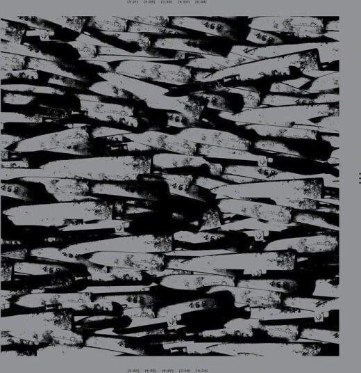 Bad Mood Guy Grey Black Usa Vinyl