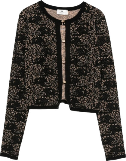 Elisabetta Franchi Dame Strikkevarer Svart L,