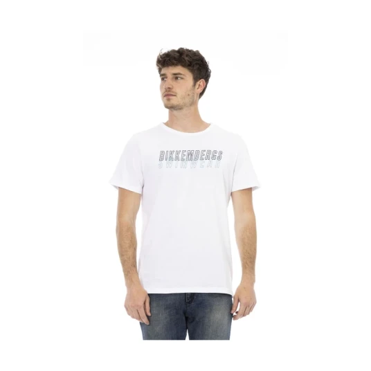 Bikkembergs Herre Topper Hvit XL Bikkembergs Herre Topper Hvit XL
