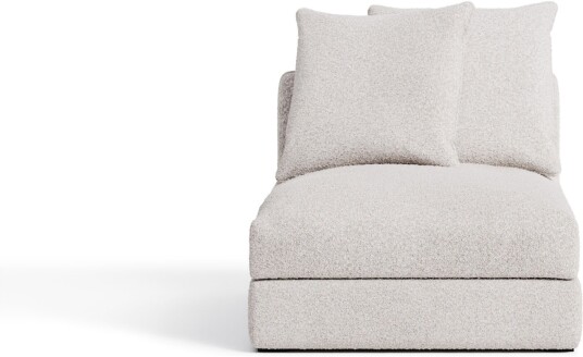 No Ga - Pavarotti Middle Module Ascot White 00 Sofaer Hvit