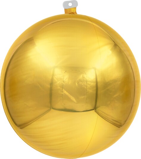 Ballongkungen Folieballong Speilball Gull 3-pakning 18 cm LB18G