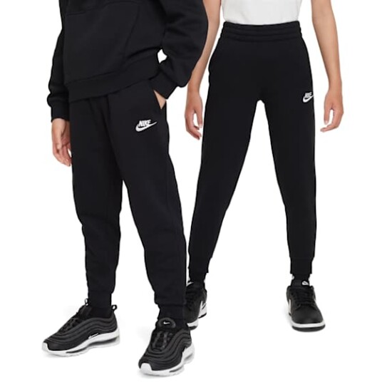 Nike Sportswear Club Fleece joggebukse junior BLACK/WHITE