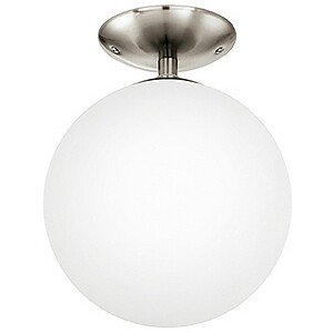 Eglo Rondo Plafond Børstet Stål/Hvit Eglo Rondo Plafond Børstet Stål/Hvit