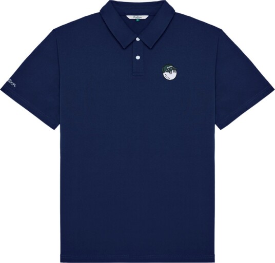 Malbon Fairway Baldwin Polo Blå Golf pologenser herre Navy XX Large