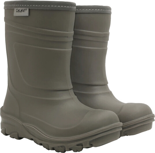CeLaVi Thermal Wellies Tpr Embossed Khaki green 28