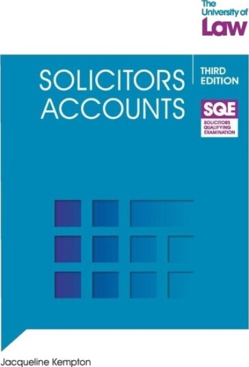 Sqe - Solicitors Accounts 3e Av Jacqueline Kempton