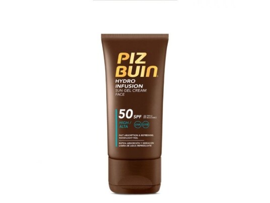 Piz Buin Hydro Infusion Solkrem Gel Ansikt Rør Fuktighetsgivende Alle Hudtyper 50 Ml Piz Buin Hydro Infusion Solkrem Gel Ansikt Rør Fuktighetsgivende Alle Hudtyper 50 Ml