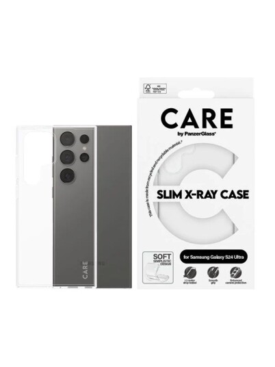 CARE by PanzerGlass Fashionable Case Transparent X-Ray Soft Basic Samsung Galaxy S24 Ultra