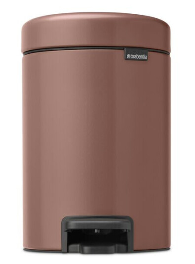 Brabantia New Icon pedalbøtte 3 liter Satin Taupe