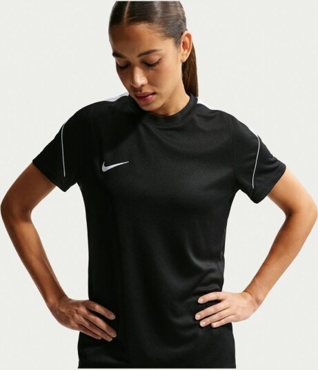 Nike Trenings T skjorte Dri fit Strike   Svart/hvit Kvinner størrelse Medium