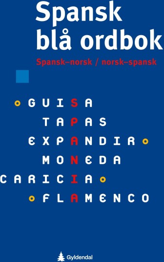 Spansk blå ordbok Spansk blå ordbok