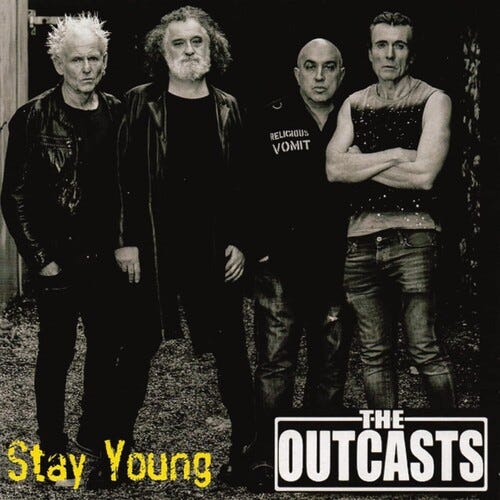 The Outcasts Stay Young LP/Vinyl