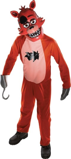 Rubies Costumes Five Nights at Freddy's Foxy Barn Drakt Large 630099L000