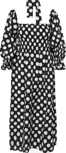 Sleeper Atlanta Dress With Hair Ribbon BLACK&WHITE M