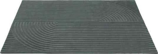 Relevo Ullteppe 170x240 cm, Mørkegrønn