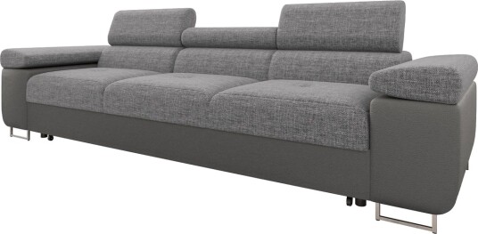 Gabina Sovesofa 3 seter i Kunstlær Grå