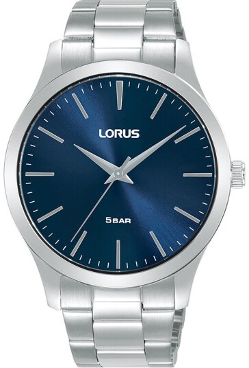 Lorus Herreklokke RRX65HX9 Classic Blå/Stål Ø40 mm Lorus Herreklokke RRX65HX9 Classic Blå/Stål Ø40 mm