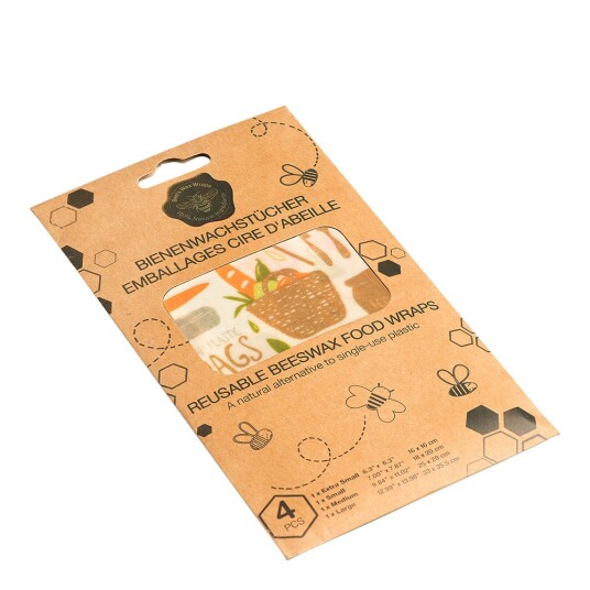 Nuts Innovations Biovoksduk zero waste 4 stk