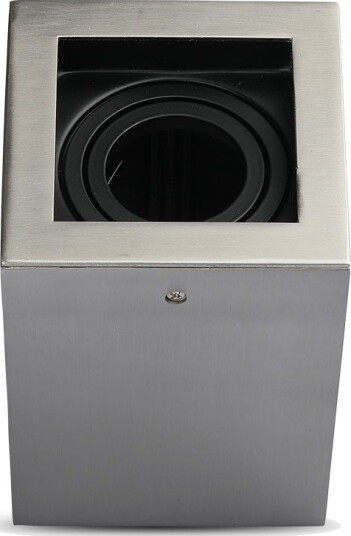 V Tac GU10 innfellingsspot firkantet Satin nikkel aluminium uten lyskilde V Tac GU10 innfellingsspot firkantet Satin nikkel aluminium uten lyskilde