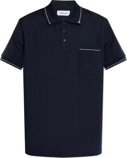 Ferragamo Herre Topper Blå S, Ferragamo Herre Topper Blå S,