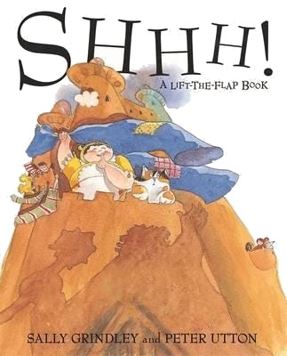 Shhh! Lift-The-Flap Book Av Sally Grindley