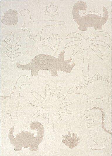 Barnegulvteppe 140x200 Beige med dinosaur Eclipse Nordstrand Home Barnegulvteppe 140x200 Beige med dinosaur Eclipse Nordstrand Home