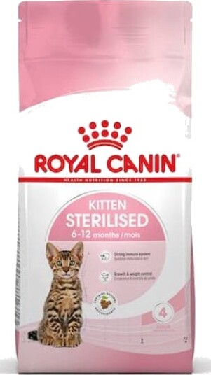 Royal Canin Kitten Sterilised Tørrfôr 2 kg for Kattunger
