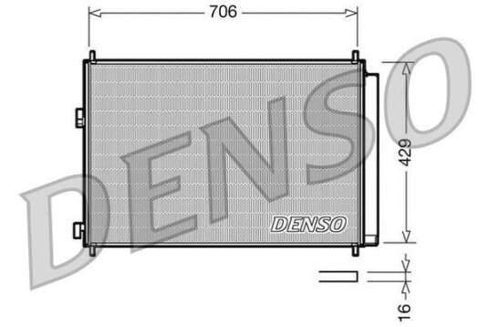 Kondensator DENSO DCN50030 Kondensator DENSO DCN50030