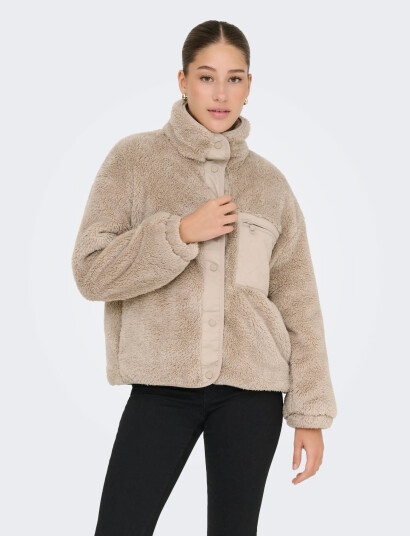 ONLY Onlcontact Life Oversized Cc Otw   Beige   M