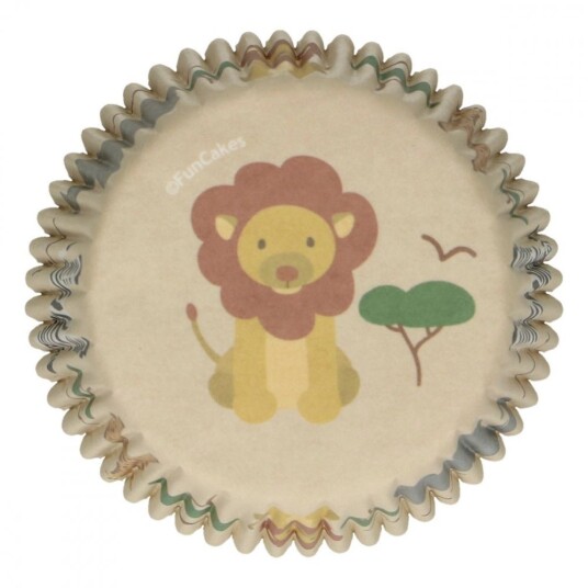 Funcakes Muffinsformer  Safari Pk/48 