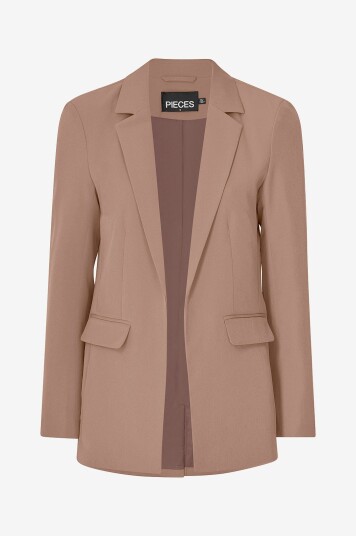pieces - Dressjakke pcBozzy LS Loose Blazer - Brun