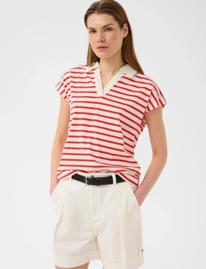 InWear Pfiaiw Polo Tshirt - Red - L InWear Pfiaiw Polo Tshirt - Red - L