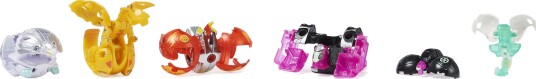 Spin Master Bakugan Battle Strike 6-Pakning Platinum Series