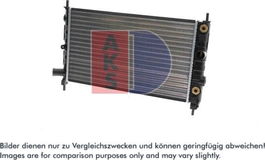 AKS DASIS 151560N Radiator motorkjøling