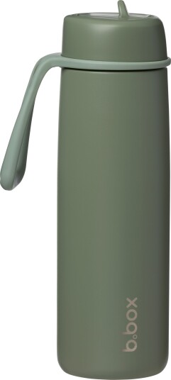 b.box Vannflaske med Flip Top 690 ml Olive