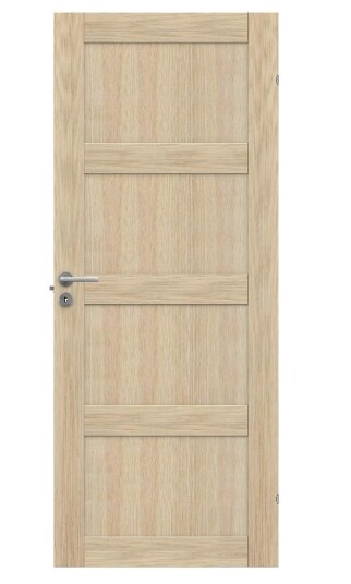 Swedoor Dørbl Unique 04l 10x21 Hvitp Eik
