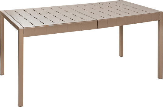 Spisebord utendørs Bartica 84x154 cm   Brun