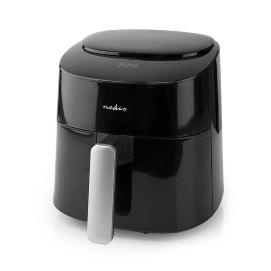 Nedis Hot Air Fryer 4,2 L Digital Varmluftsfrityr med 8 Programmer Sort Nedis Hot Air Fryer 4,2 L Digital Varmluftsfrityr med 8 Programmer Sort