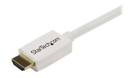 StarTech.com 7m HDMI Kabel CL3 Hvit - Høy Hastighet, Ultra HD 4K