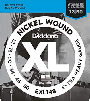 D'Addario EXL 148 012-060 Nickel Elektrisk gitar strenger