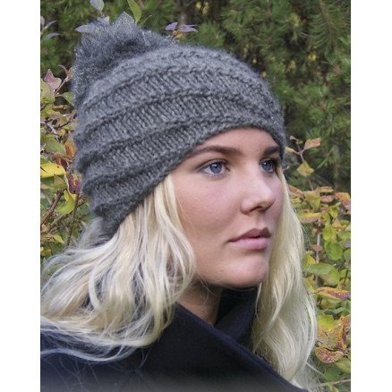Prinsesse Mary Lue Chinook by DROPS Design Lue strikkeoppskrift str S M  L XL