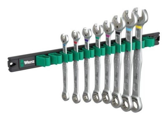Wera 05020016001, 1/2,3/4,3/8,5/16,5/8,7/16,9/16,11/16", Sort, Rustfritt Stål, Tsjekkisk Republikk, 380 Mm, 160 Mm, 45 Mm